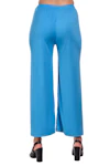 Women Regular Fit Light Blue Cotton Blend Plazo-thumb