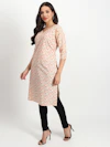 Flora Print Long Kurti-thumb