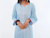 Long Sky Blue Kurti-thumb