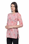 Pink Short Kurti-thumb