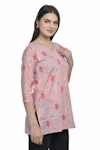 Pink Short Kurti-thumb