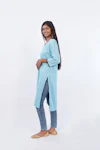 Light Sky Blue Kurti-thumb