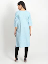 Light Blue Long Kurti-thumb