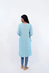 Light Sky Blue Kurti-thumb