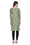 Green Printed Kurti-thumb