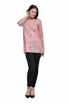 Pink Short Kurti-thumb